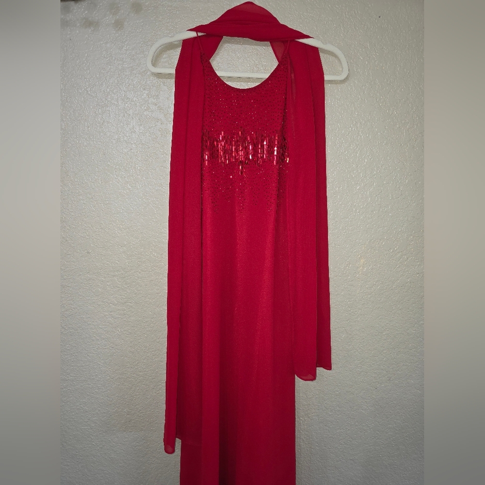 Cachet Vibrant Red Dress